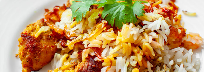 Biryani z kurczakiem