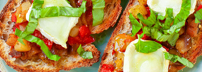 Bruschetty z ratatouille