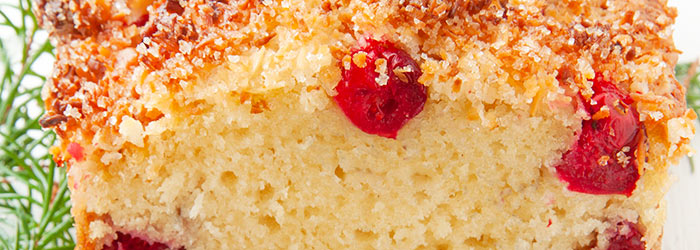 Ciasto jogurtowe z żurawiną