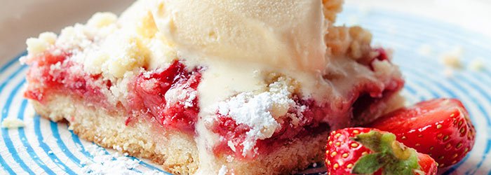 Ciasto kruche z truskawkami