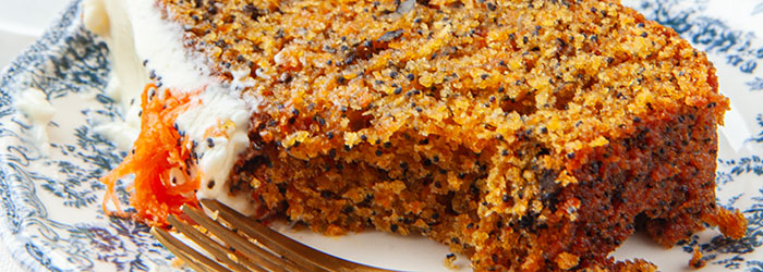 Ciasto marchewkowe z makiem