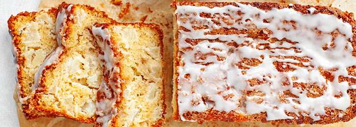 Ciasto z jabłkami i cynamonową skorupką