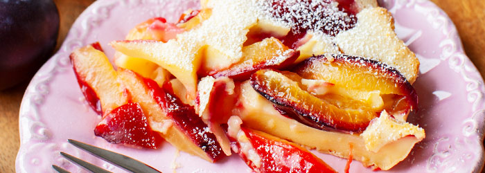 Clafoutis ze śliwkami