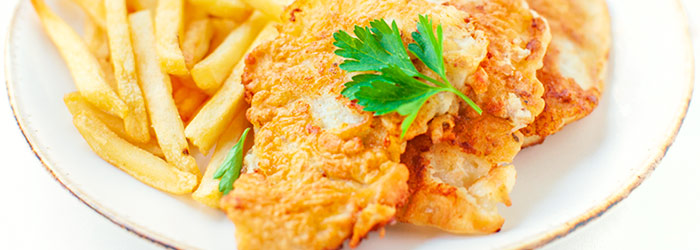 Dorsz smażony w cieście