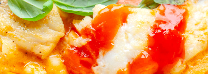 Dorsz w słodkim sosie chili