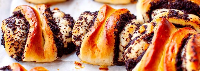 Drożdżówki z makiem