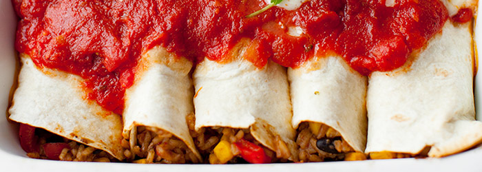 Enchilada z kurczakiem