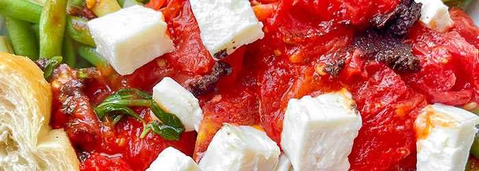 Fasolka szparagowa z pomidorami