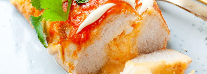 Faszerowany kurczak Buffalo