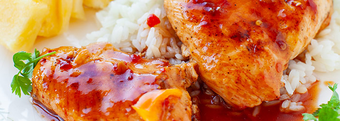 Filety drobiowe po koreańsku