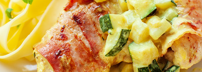 Filety drobiowe z cukinią