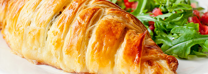 Filety z kurczaka w cieście francuskim