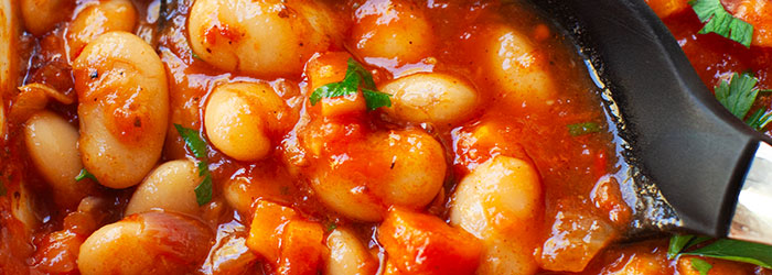 Grecka zapiekanka z fasoli