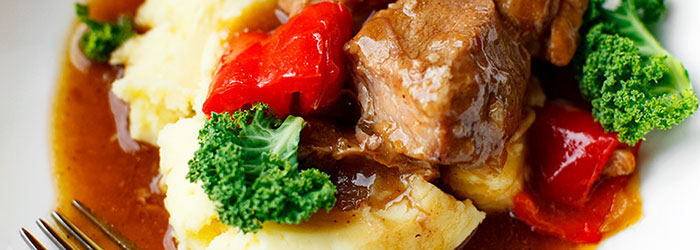 Gulasz wieprzowy z papryką