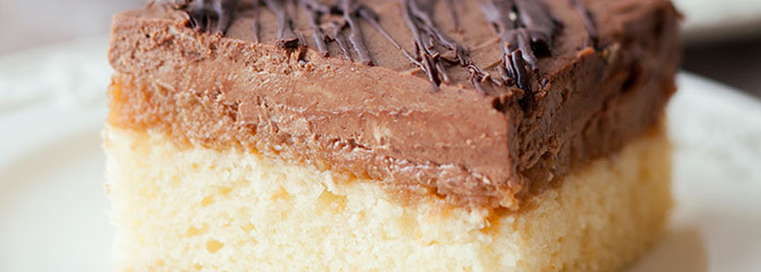 Jabłecznik z musem czekoladowym