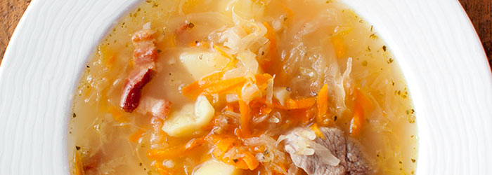 Kapuśniak z kiszonej kapusty