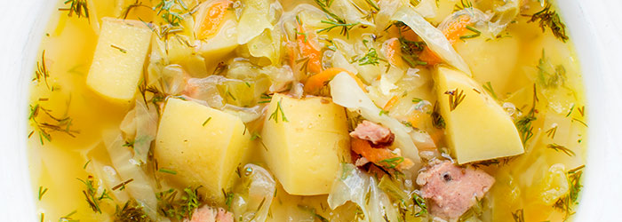 Kapuśniak z młodej kapusty