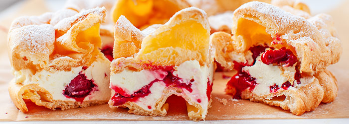 Karpatka z wiśniami