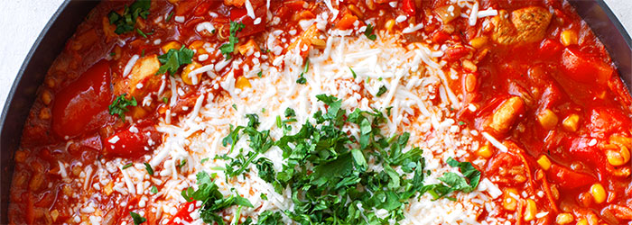 Kaszotto chakalaka z kurczakiem