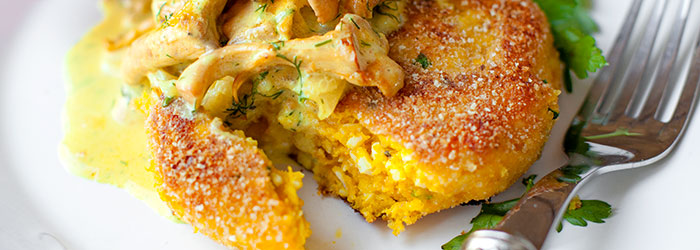 Kotlety jajeczne z dynią