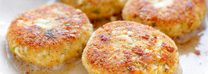 Kotlety jajeczne z kaszą jaglaną