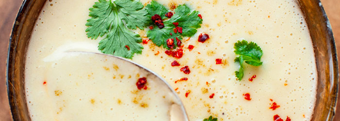 Krem z ciecierzycy z kuminem