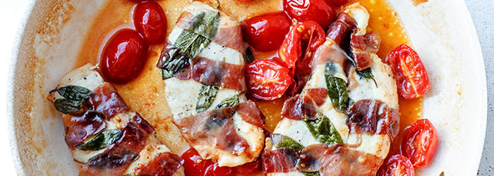 Kurczak Saltimbocca