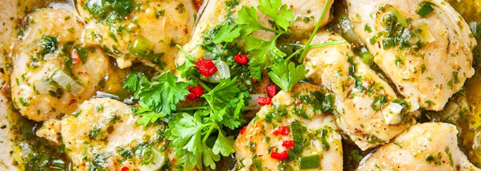 Kurczak w sosie chimichurri