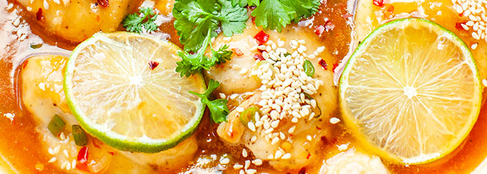 Kurczak w sosie sweet chilli