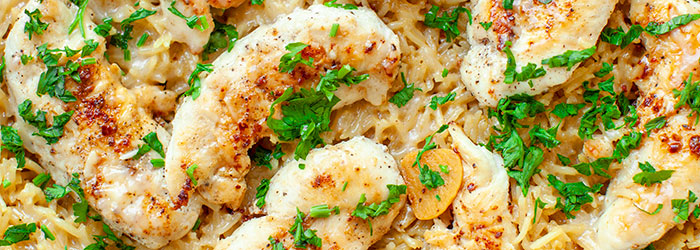 Kurczak z ryżem i parmezanem