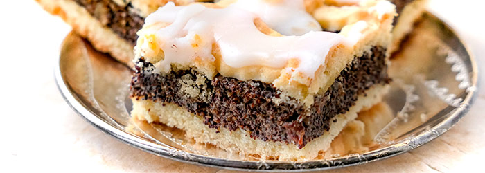 Makowiec na kruchym cieście