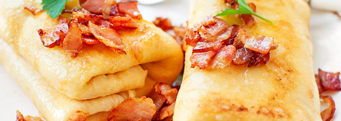 Naleśniki ruskie - z serem i ziemniakami