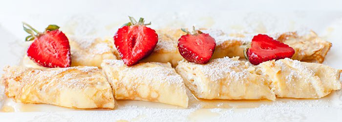 Naleśniki z serem (twarogiem)