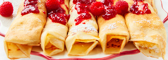 Naleśniki ze skyru pitnego