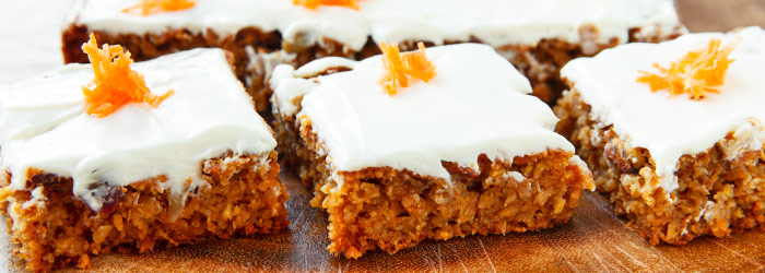 Owsiany placek marchewkowy - FIT