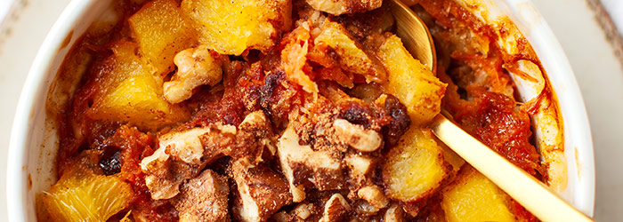 Pieczona owsianka marchewkowa