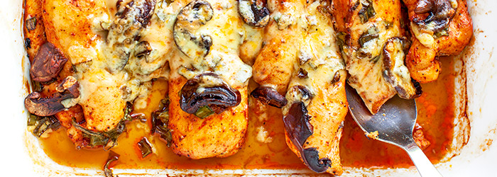 Pieczone filety z kurczaka