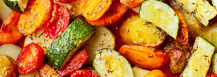 Pieczone warzywa z ziemniakami