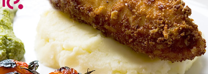 Piersi kurczaka w panierce z Parmezanu