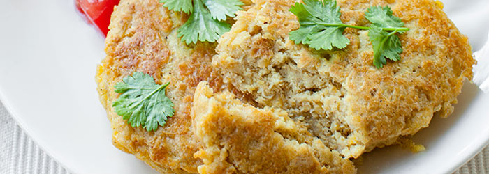 Placki z ciecierzycy