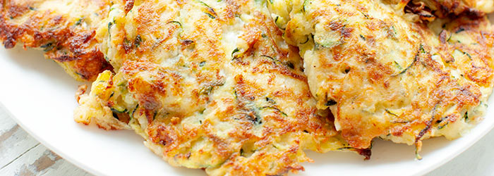 Placki z cukinii z fetą