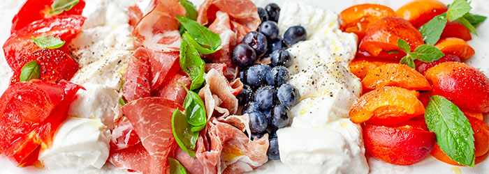 Przystawka z burraty