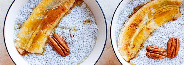 Pudding chia na ciepło