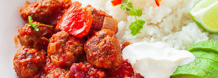 Pulpeciki chili con carne