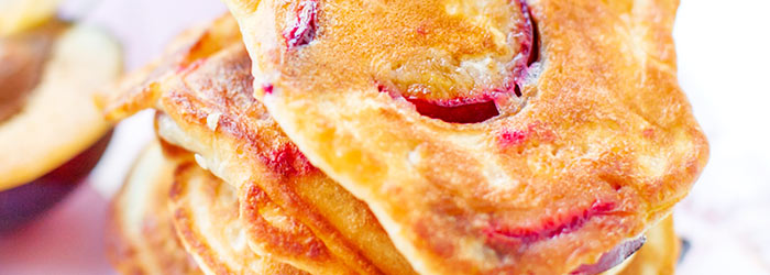 Racuchy ze śliwkami