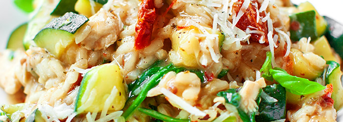 Risotto z kurczakiem po toskańsku