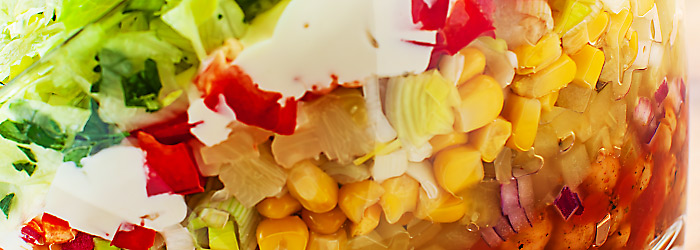 Sałatka Gyros z ciecierzycą