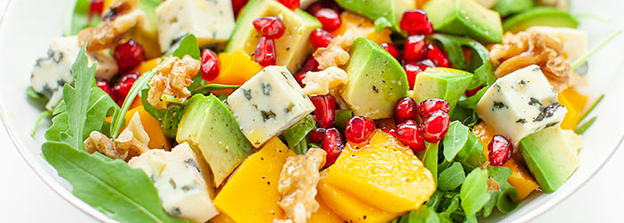 Sałatka z mango i awokado