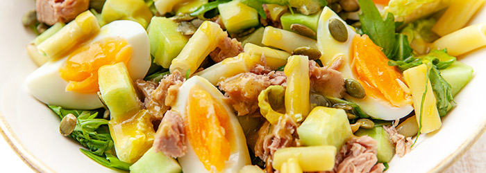 Sałatka z tuńczykiem