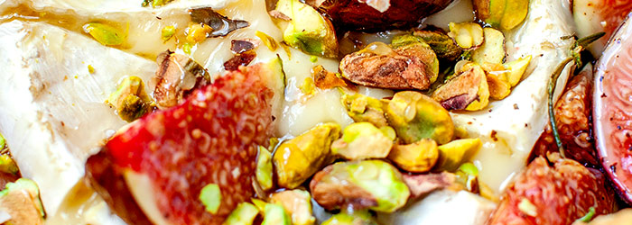 Ser camembert zapiekany z figami